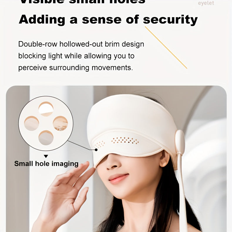 2-in-1 Electric Head & Eye Massager | Wireless Air Compression Relaxer