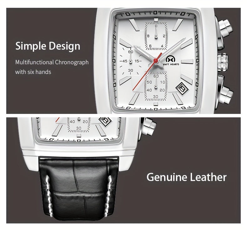CRAFT HEARTS Men’s Multi-Function Quartz Chronograph Watch