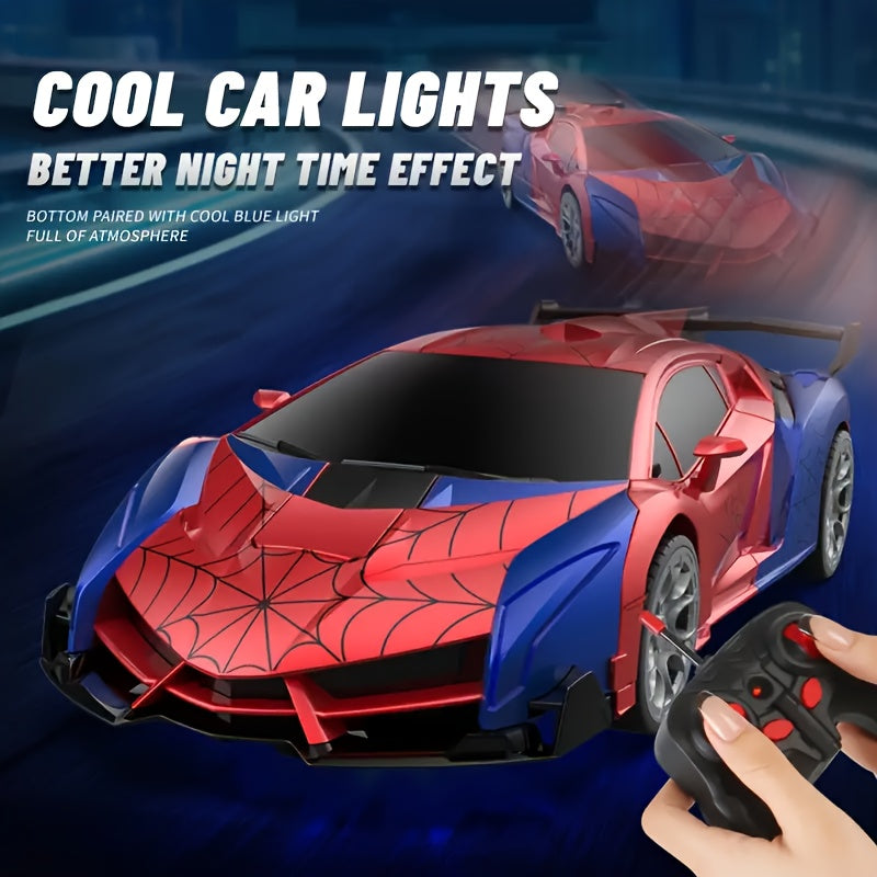 Rechargeable 2.4GHz Remote Control Car | One-Click Transforming Robot Toy for Kids