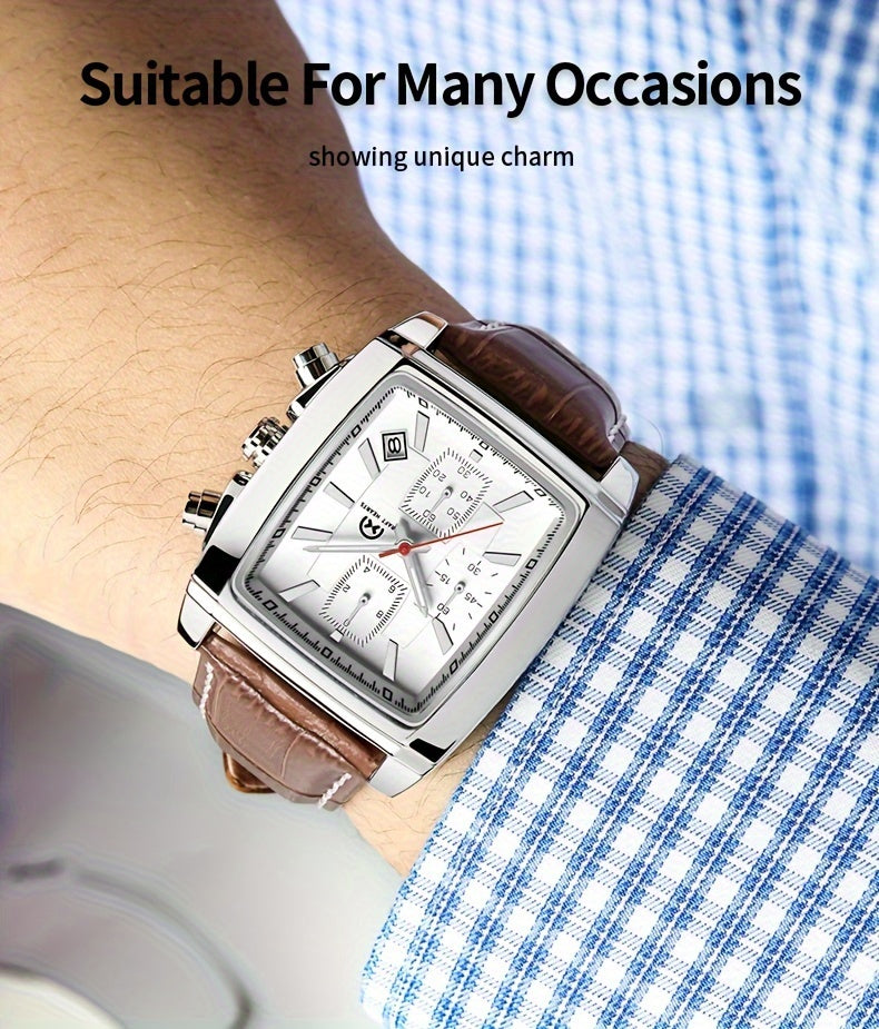 CRAFT HEARTS Men’s Multi-Function Quartz Chronograph Watch