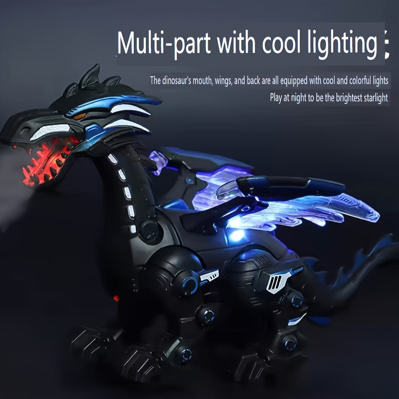 Interactive Jet Dinosaur Toy with Lights & Sounds