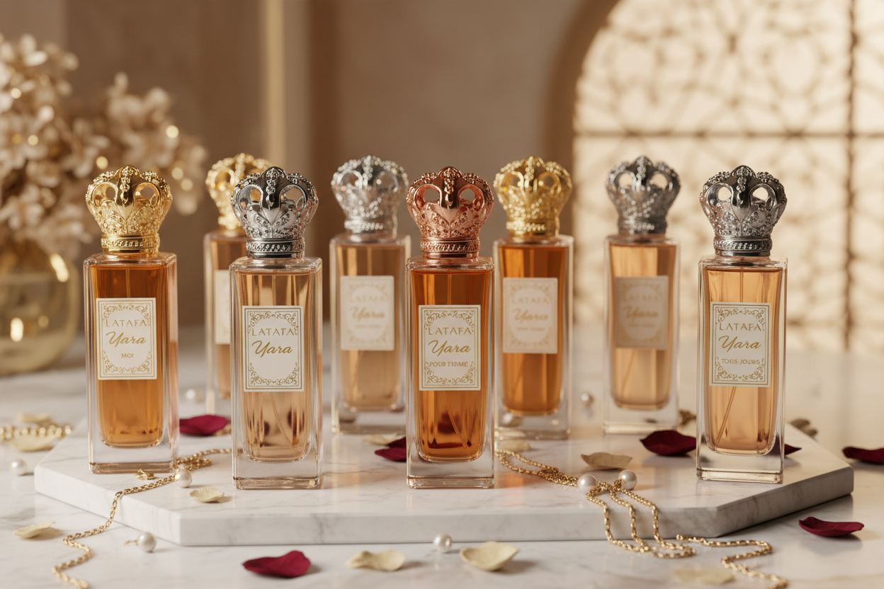 Perfumes of lattafa yara